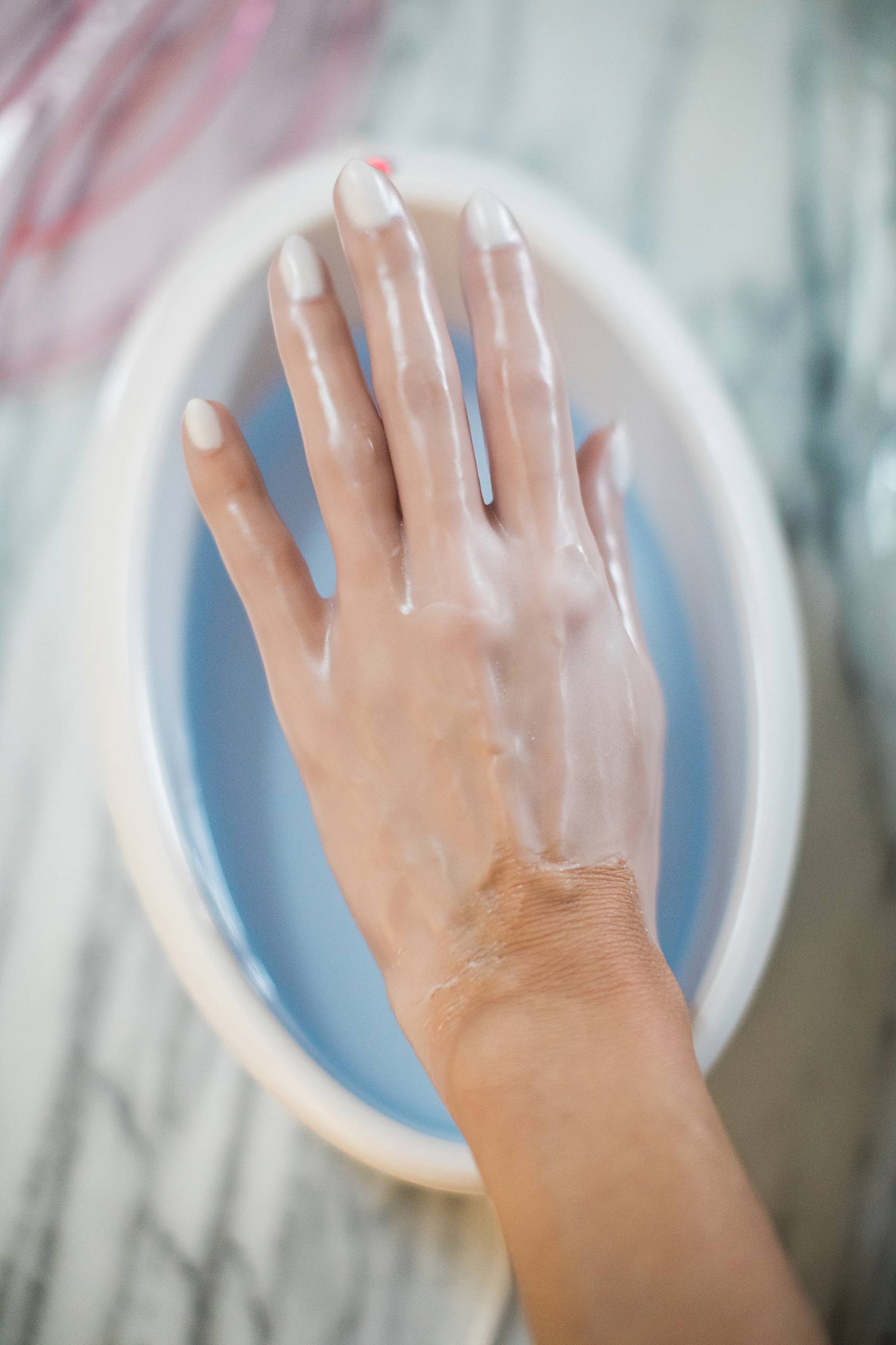 At home paraffin wax bath - Diana Elizabeth